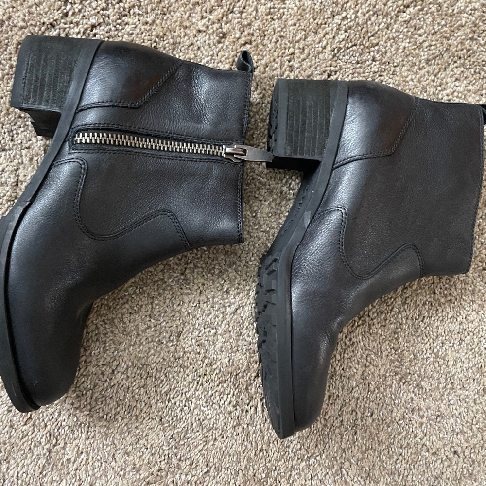 Tara M leather boots